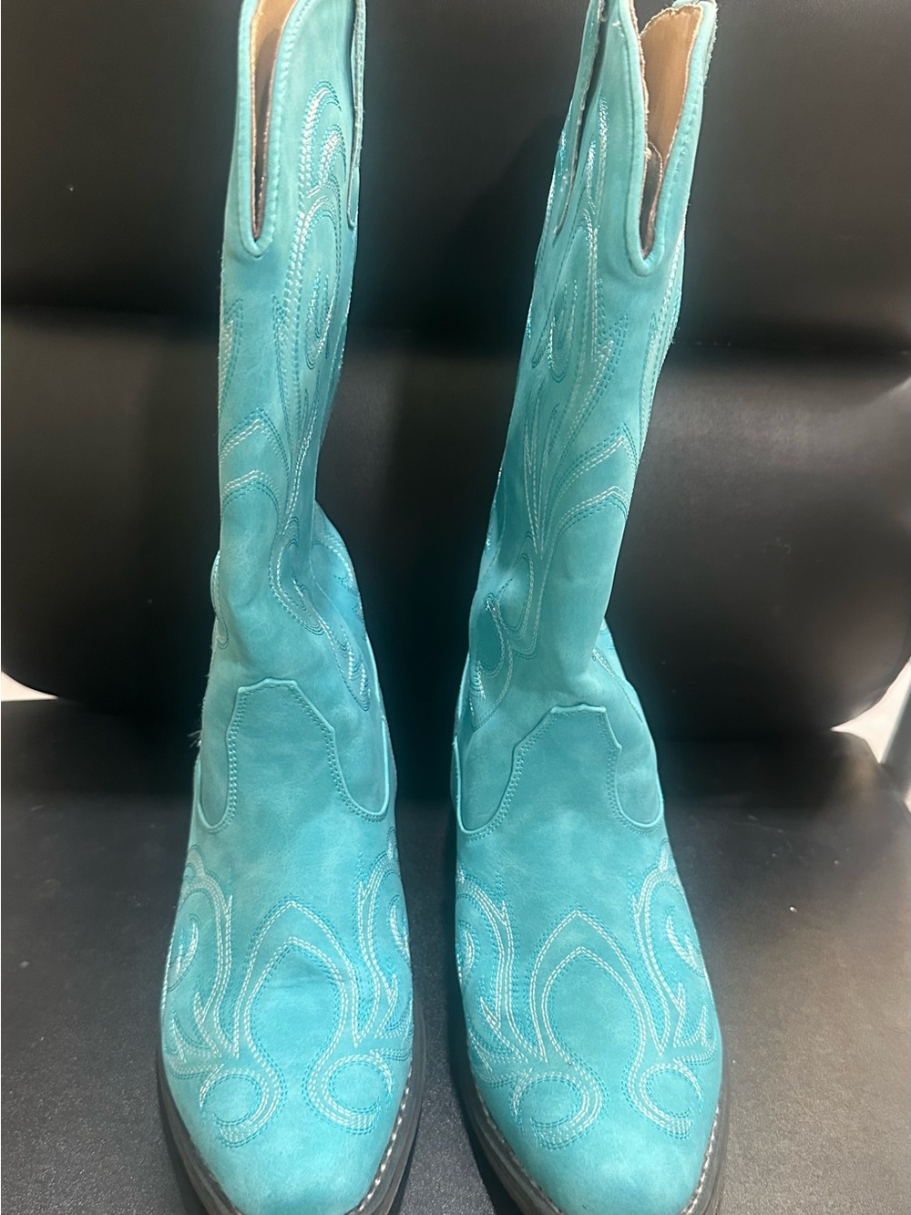 Roper Turquoise Mid Calf western boots